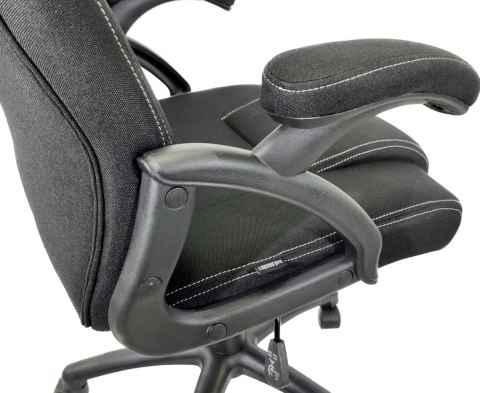 Fotel obrotowy do biurka CARRERA M BLACK FABRIC Fotel obrotowy do biurka CARRERA M BLACK FABRIC