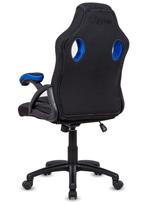 Fotel obrotowy do biurka CARRERA M BLUE FABRIC Fotel obrotowy do biurka CARRERA M BLUE FABRIC