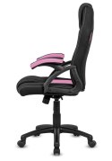 Fotel obrotowy do biurka CARRERA M PINK FABRIC