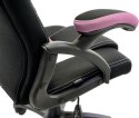 Fotel obrotowy do biurka CARRERA M PINK FABRIC