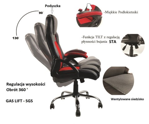 Fotel obrotowy do biurka CARRERA M STONE FABRIC Fotel obrotowy do biurka CARRERA M STONE FABRIC