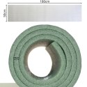 KARIMATA TURYSTYCZNA Z P.E ALU 1800x500x8MM ENERO CAMP