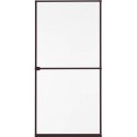 MOSKITIERA DRZWI ALU 100X215 BRĄZ BASIC