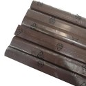 MOSKITIERA DRZWI ALU 100X215 BRĄZ BASIC