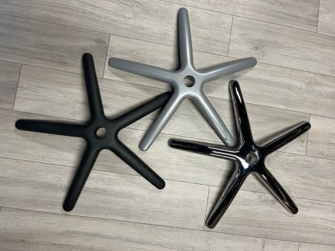 Podstawa fotela obrotowego XL metalowa CHROM 69 cm Podstawa fotela obrotowego XL metalowa CHROM 69 cm