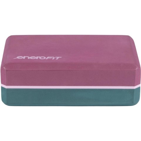 BLOK KOSTKA DO ĆWICZEŃ JOGA PILATES FITNESS TRICOLOR ENERO FIT BLOK KOSTKA DO ĆWICZEŃ JOGA PILATES FITNESS TRICOLOR ENERO FIT