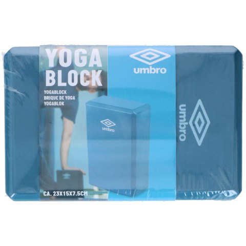 BLOK KOSTKA DO ĆWICZEŃ JOGA PILATES FITNESS UMBRO NIEBIESKI BLOK KOSTKA DO ĆWICZEŃ JOGA PILATES FITNESS UMBRO NIEBIESKI