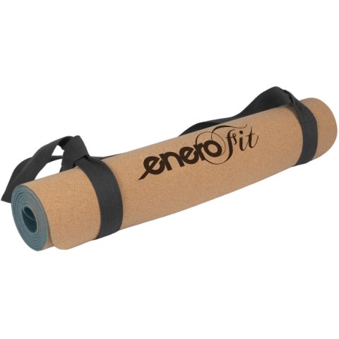 KORKOWA MATA DO ĆWICZEŃ JOGI 183x61x0.4CM ENERO FIT KORKOWA MATA DO ĆWICZEŃ JOGI 183x61x0.4CM ENERO FIT