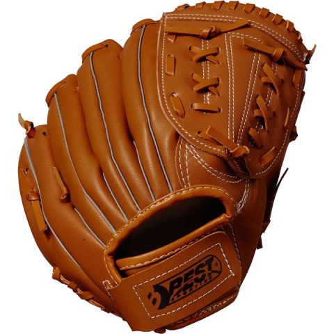 RĘKAWICA DO GRY W BASEBALL ZE SKÓRY SYNTETYCZNEJ SENIOR BEST SPORTING LEWA RĘKAWICA DO GRY W BASEBALL ZE SKÓRY SYNTETYCZNEJ SENIOR BEST SPORTING LEWA