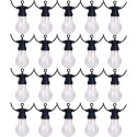 GIRLANDA OGRODOWA PARTY LIGHT 20LED A60 TIMER MOŻLIWOŚĆ ŁĄCZENIA