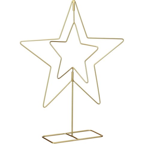 GWIAZDA DEKORACYJNA 50CM ZŁOTA MICA GWIAZDA DEKORACYJNA 50CM ZŁOTA MICA