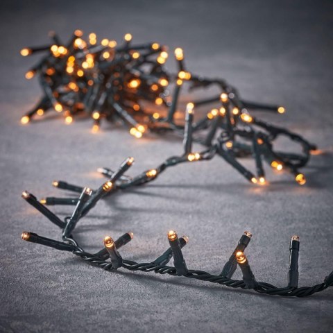 LAMPKI CHOINKOWE ŁAŃCUCH ŚWIETLNY 1000 LED TIMER CIEPŁY BIAŁY LUCA