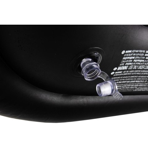 FOTEL DMUCHANY Z PODNÓŻKIEM DELUXE 125x100x85CM 22321