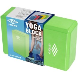 BLOK KOSTKA DO ĆWICZEŃ JOGA PILATES FITNESS UMBRO ZIELONY