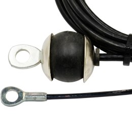 LINKA DO ATLASU 372CM OCZKO OCZKO STALOWE ODBOJNIK GUMOWY