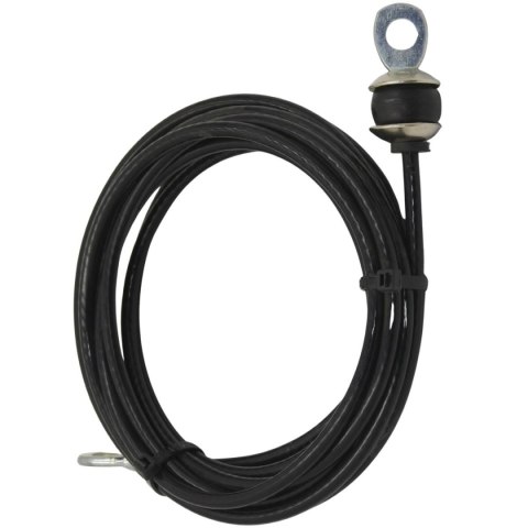 LINKA DO ATLASU 422CM OCZKO OCZKO STALOWE ODBOJNIK GUMOWY