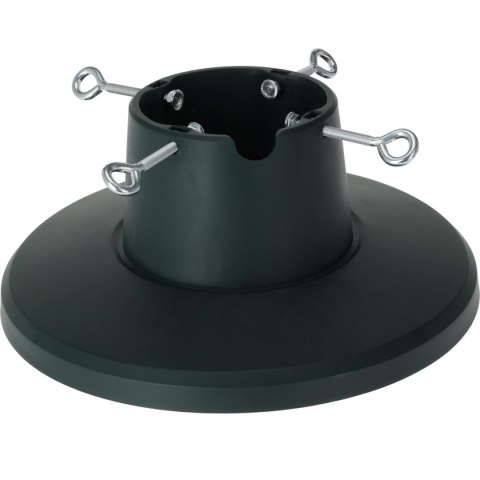 STOJAK CHOINKOWY PLASTIKOWY Z POJEMNIKIEM NA WODĘ 1,6L 4 ŚRUBY ZIELONY