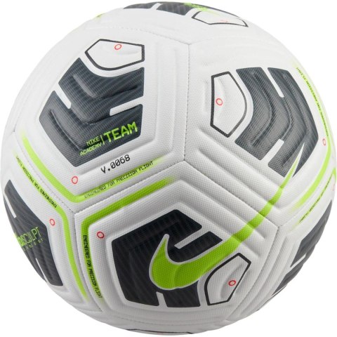 PIŁKA NOŻNA NIKE ACADEMY WHITE/BLACK/VOLT R.5
