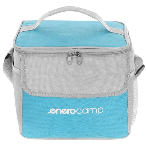 TORBA TERMICZNA 24x19x22CM 10L BŁEKITNO SZARA ENERO CAMP