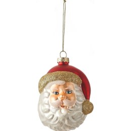 BOMBKA FORMÓWKA SZKLANA GŁOWA MIKOŁAJA 12,5CM MICA