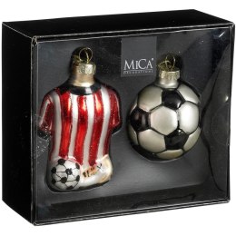 BOMBKA FORMÓWKA SZKLANA PIŁKA NOŻNA MICA
