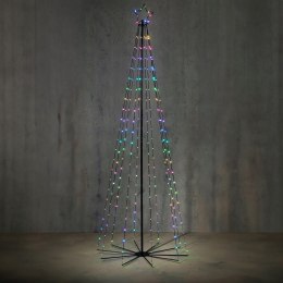 CHOINKA DEKORACYJNA 230 LED RGB 240CM LUCA