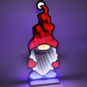 DEKORACJA LUSTRZANA Z DIODAMI LED EFEKT INFINITY MIRROR KRASNAL