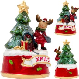 DEKORACJA ŚWIĄTECZNA GRAJĄCA RENIFER