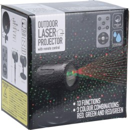 PROJEKTOR RZUTNIK LASEROWY 13 FUNKCJI Z PILOTEM