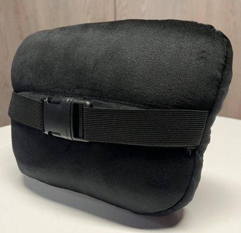 Poduszka zagłówek BLACK ALCANTARA H