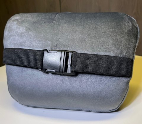 Poduszka zagłówek GREY ALCANTARA H