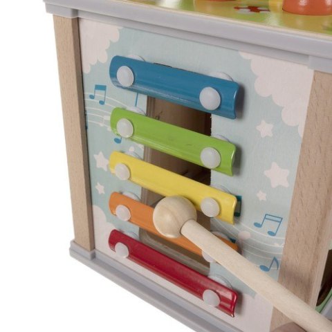 Kostka edukacyjna drewniana- sorter Kruzzel 22566 Kostka edukacyjna drewniana- sorter Kruzzel 22566