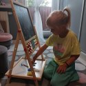 Tablica dwustronna drewniana Kruzzel 22472