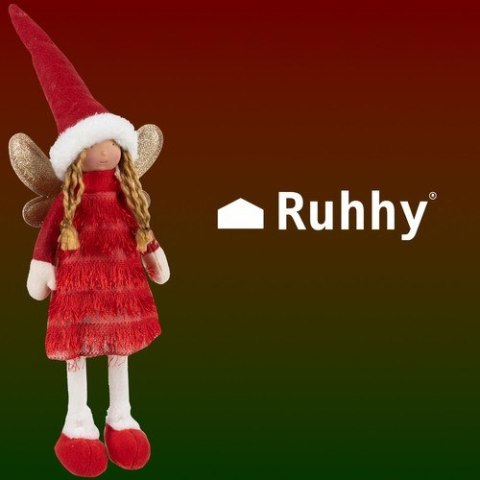 Wróżka- figurka świąteczna czerwona Ruhhy 22346 Wróżka- figurka świąteczna czerwona Ruhhy 22346