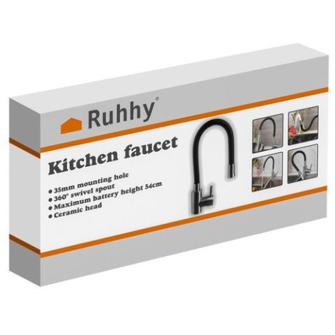 Bateria kuchenna- elastyczna wylewka Ruhhy 22821 Bateria kuchenna- elastyczna wylewka Ruhhy 22821