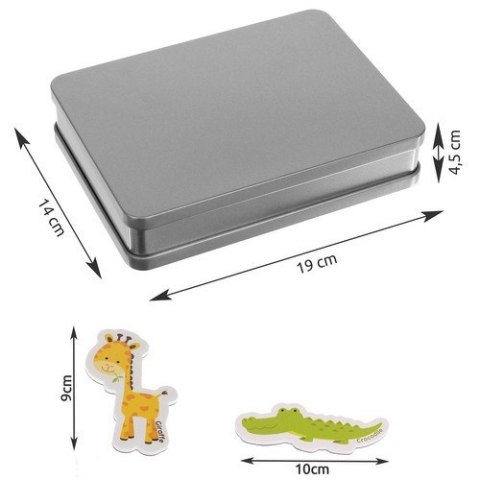 Magnesy na lodówkę - zwierzątka 40 szt 22616 Magnesy na lodówkę - zwierzątka 40 szt 22616