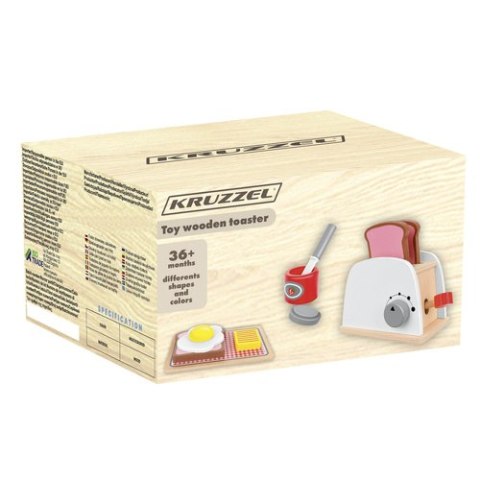 Toster drewniany zabawkowy 22435 Toster drewniany zabawkowy 22435