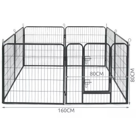Kojec - klatka dla zwierząt 80x80cm Malatec 23769 Kojec - klatka dla zwierząt 80x80cm Malatec 23769