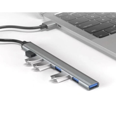 HUB USB- 1 port 3.2 + 6 portów 2.0 Izoxis 24374 HUB USB- 1 port 3.2 + 6 portów 2.0 Izoxis 24374