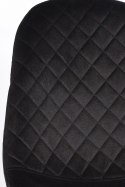 Krzesło tapicerowane CARO VELVET BLACK GOLD II GATUNEK