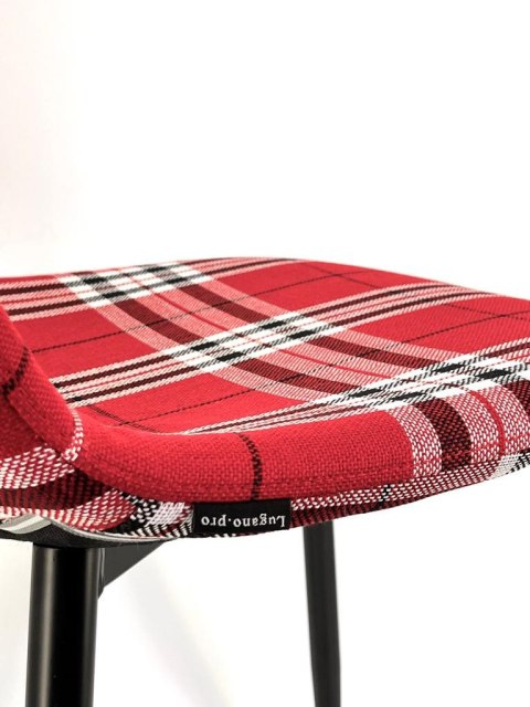 Krzesło tapicerowane GIULIA SCOTLAND RED Krzesło tapicerowane GIULIA SCOTLAND RED