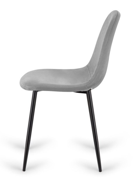 Krzesło tapicerowane GIULIA VELVET GREY Krzesło tapicerowane GIULIA VELVET GREY