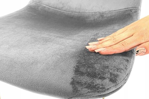 Krzesło tapicerowane GIULIA VELVET GREY Krzesło tapicerowane GIULIA VELVET GREY