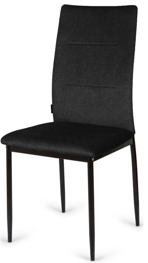 Krzesło tapicerowane VALVA DUO FABRIC BLACK Krzesło tapicerowane VALVA DUO FABRIC BLACK