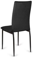 Krzesło tapicerowane VALVA DUO FABRIC BLACK