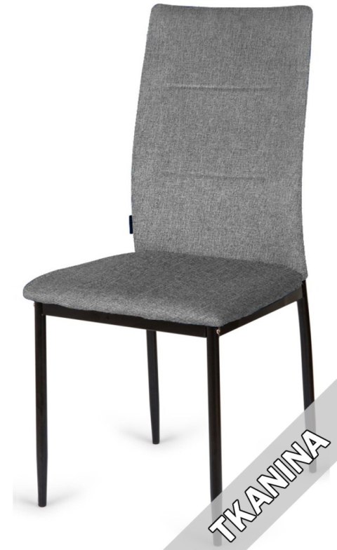 Krzesło tapicerowane VALVA DUO FABRIC GREY Krzesło tapicerowane VALVA DUO FABRIC GREY