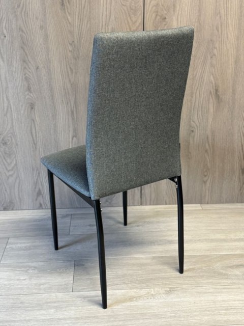 Krzesło tapicerowane VALVA DUO FABRIC GREY Krzesło tapicerowane VALVA DUO FABRIC GREY