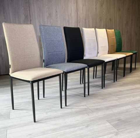 Krzesło tapicerowane VALVA DUO FABRIC SAND Krzesło tapicerowane VALVA DUO FABRIC SAND