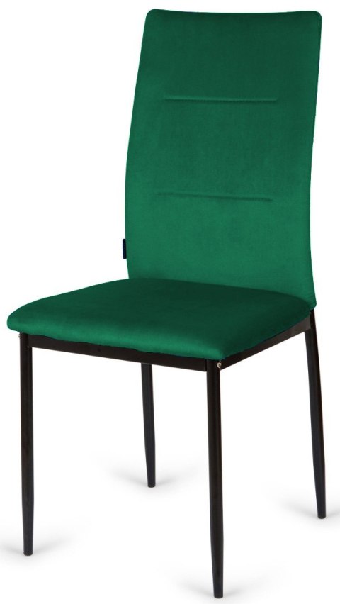 Krzesło tapicerowane VALVA DUO VELVET GREEN Krzesło tapicerowane VALVA DUO VELVET GREEN