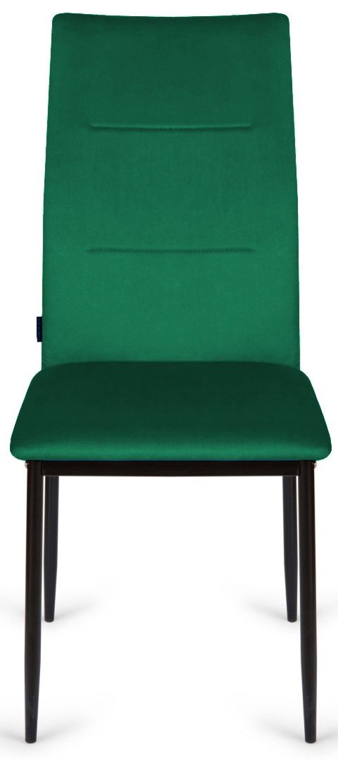 Krzesło tapicerowane VALVA DUO VELVET GREEN Krzesło tapicerowane VALVA DUO VELVET GREEN